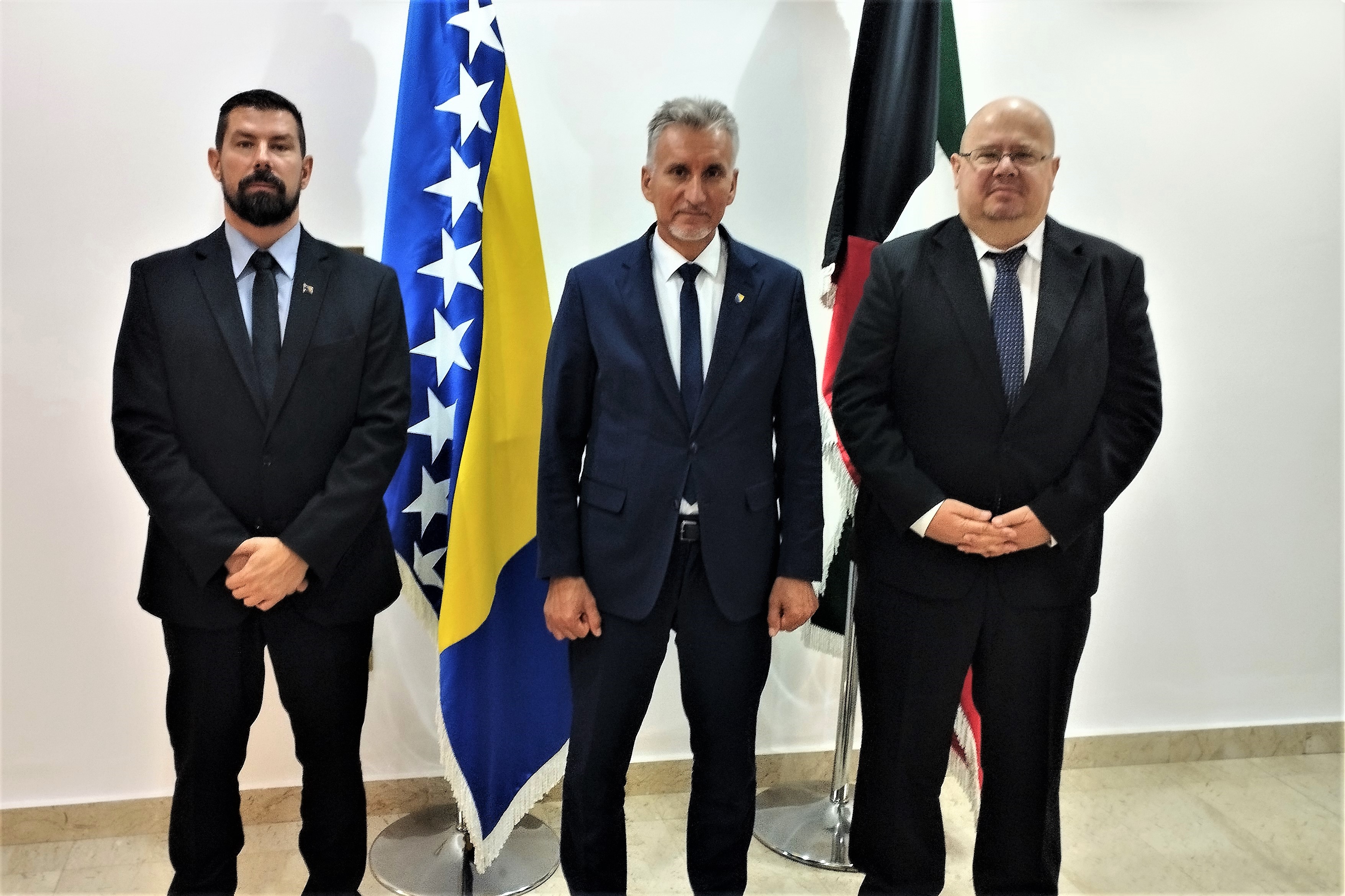 Zamjenik predsjedatelja Doma naroda PSBiH Kemal Ademović u posjetu Veleposlanstvu BiH u Kuvajtu